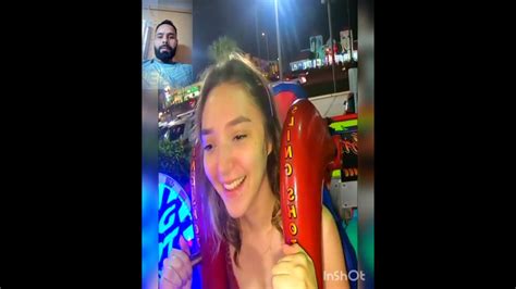 boobs come out slingshot ride|Tits Pops Out On Slingshot Ride Porn Videos .